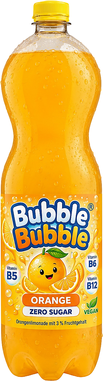 Bubble Bubble Orange Flasche